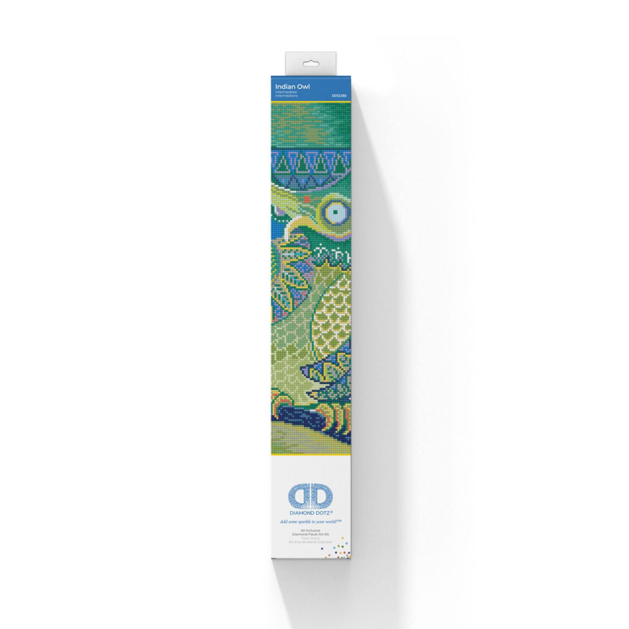 Diamond Dotz® Indian Owl Diamond Painting Kit